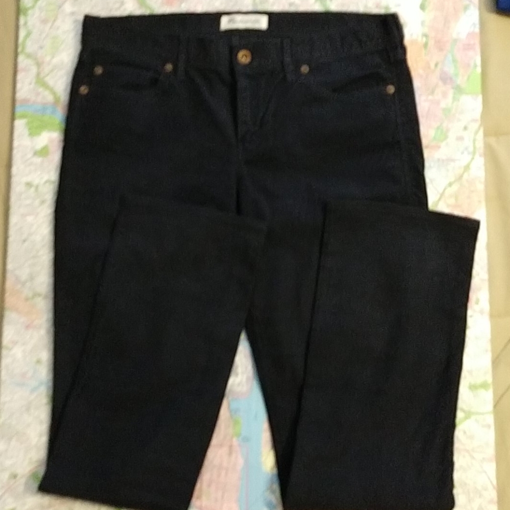 Madewell Rail Straight Corduroy Jeans